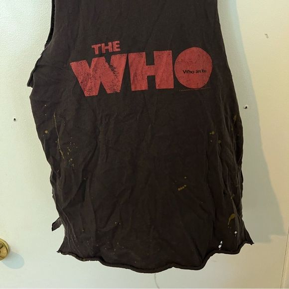 The WHO Distressed Tank Top Concert Tee XS - Picture 8 of 12